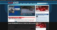 Desktop Screenshot of evilchili.com